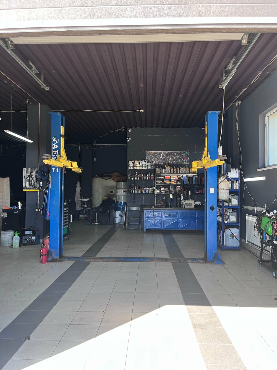 inside