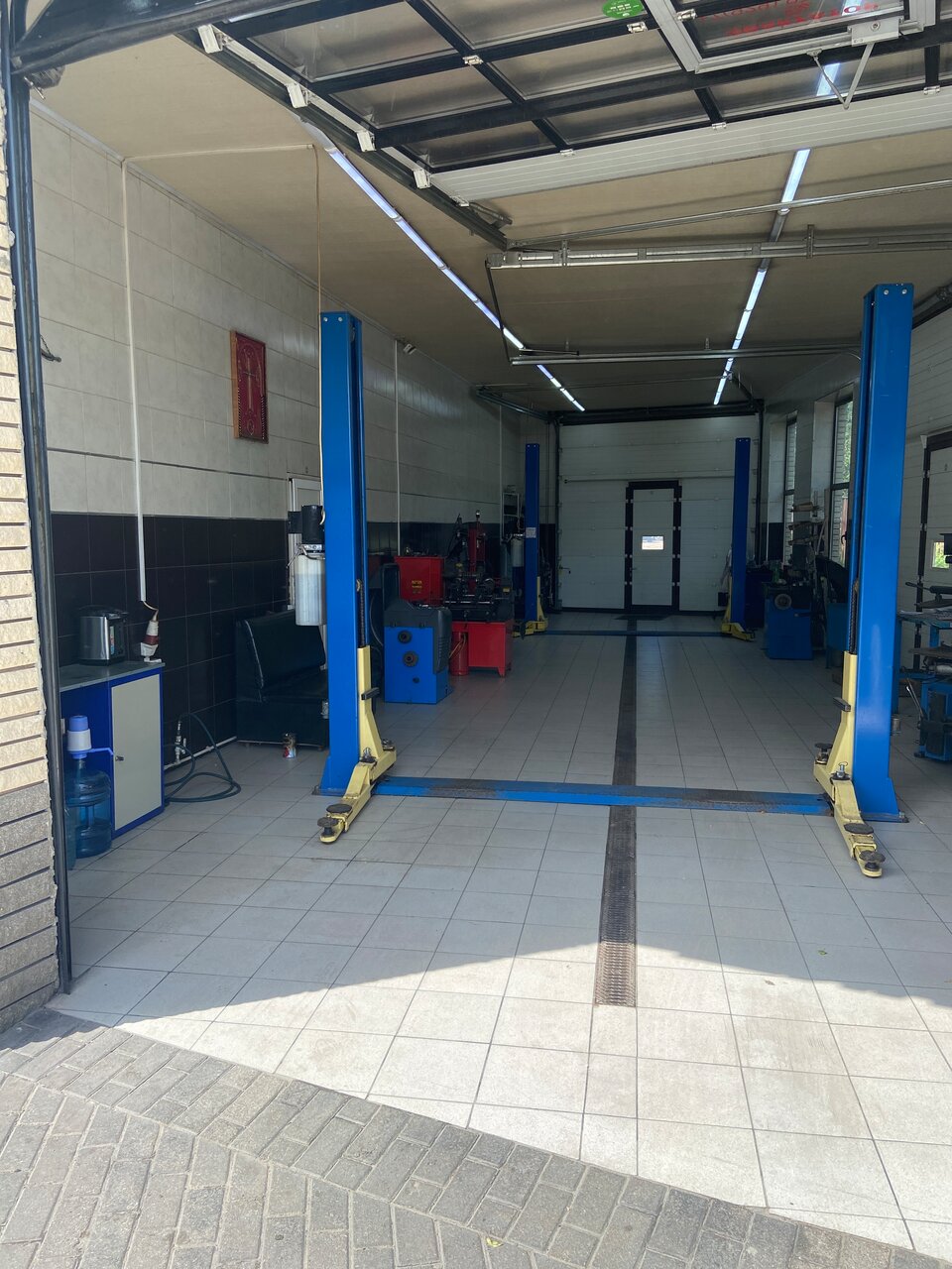 inside