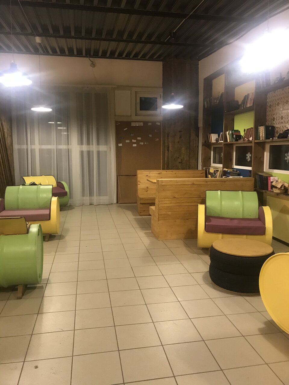 inside