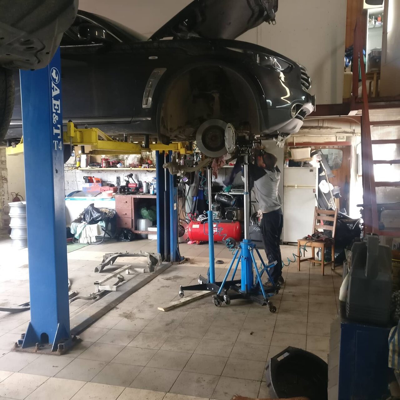 inside