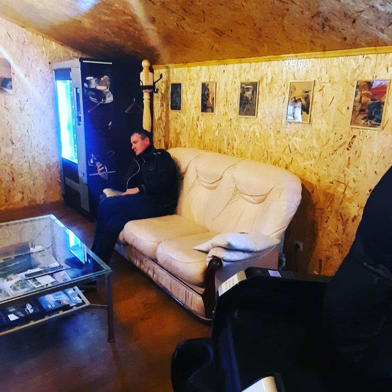 inside