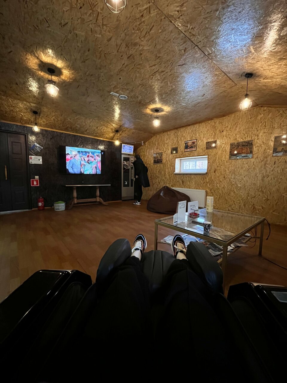 inside