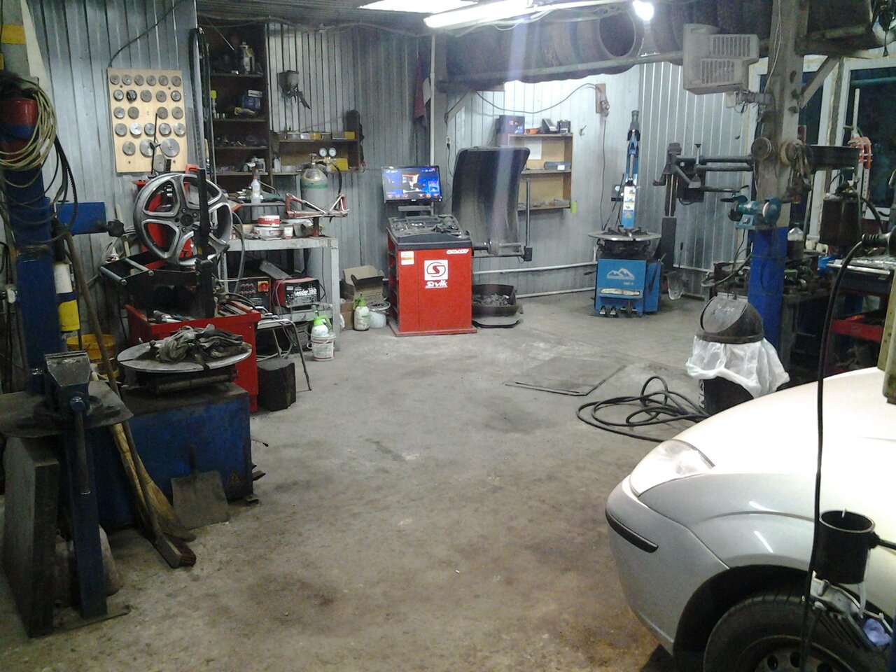 inside