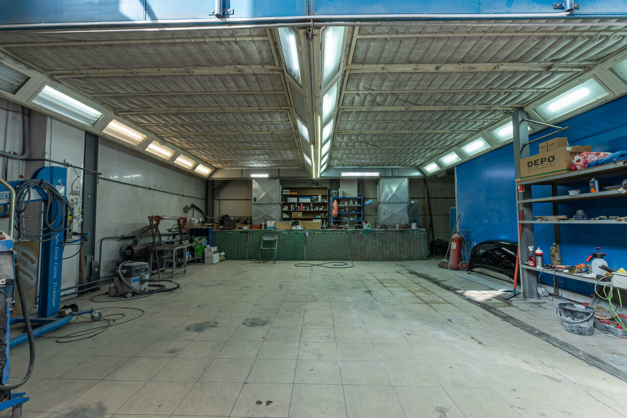 inside