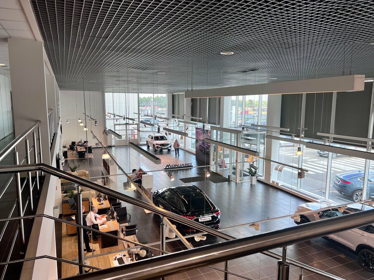 inside