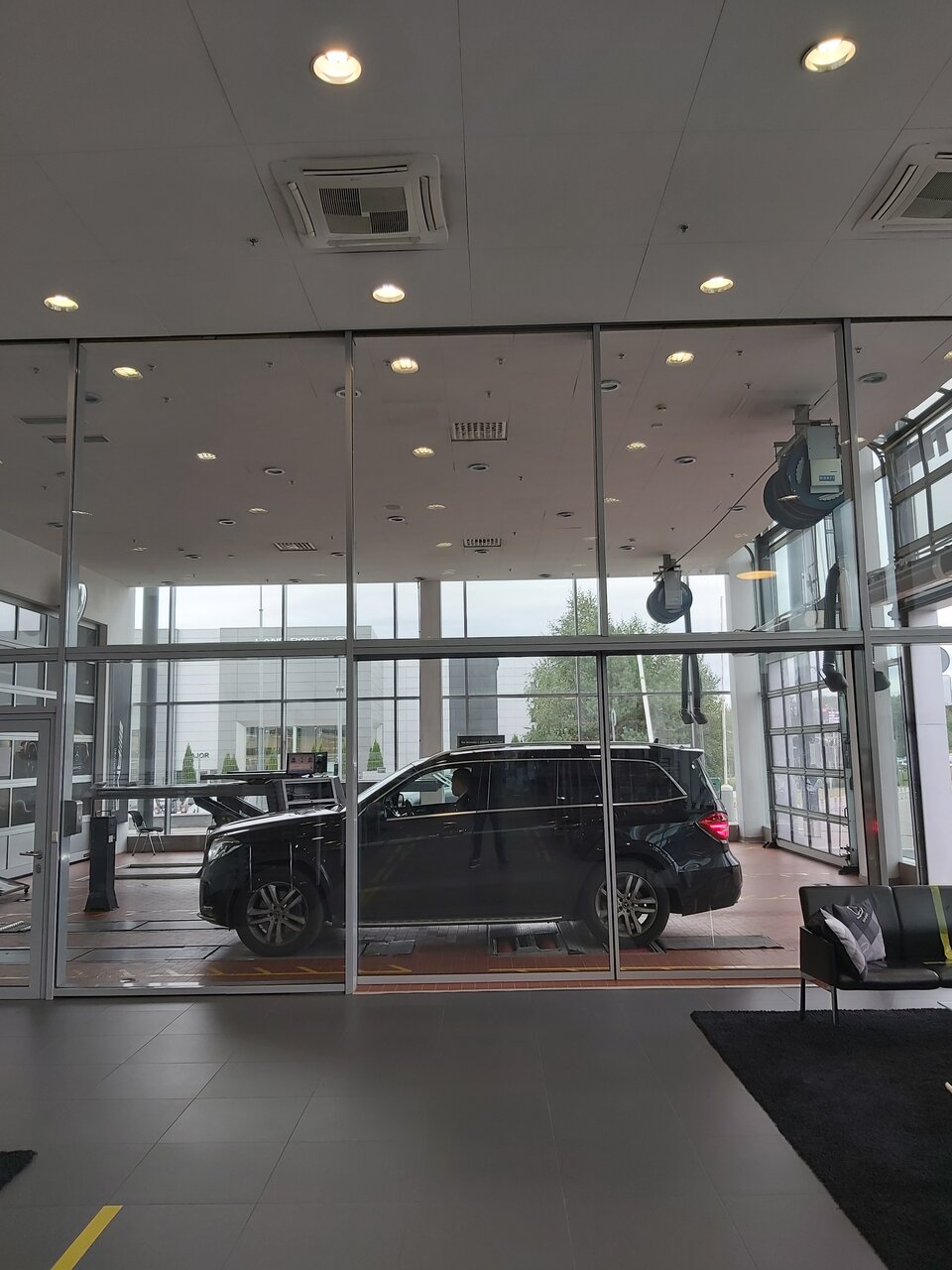 inside