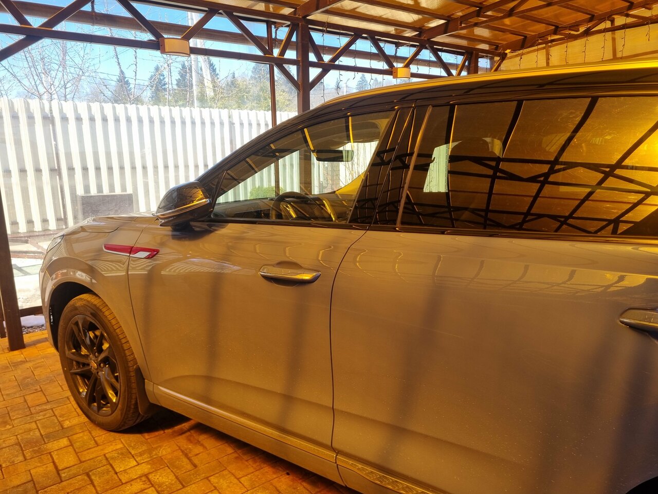 inside