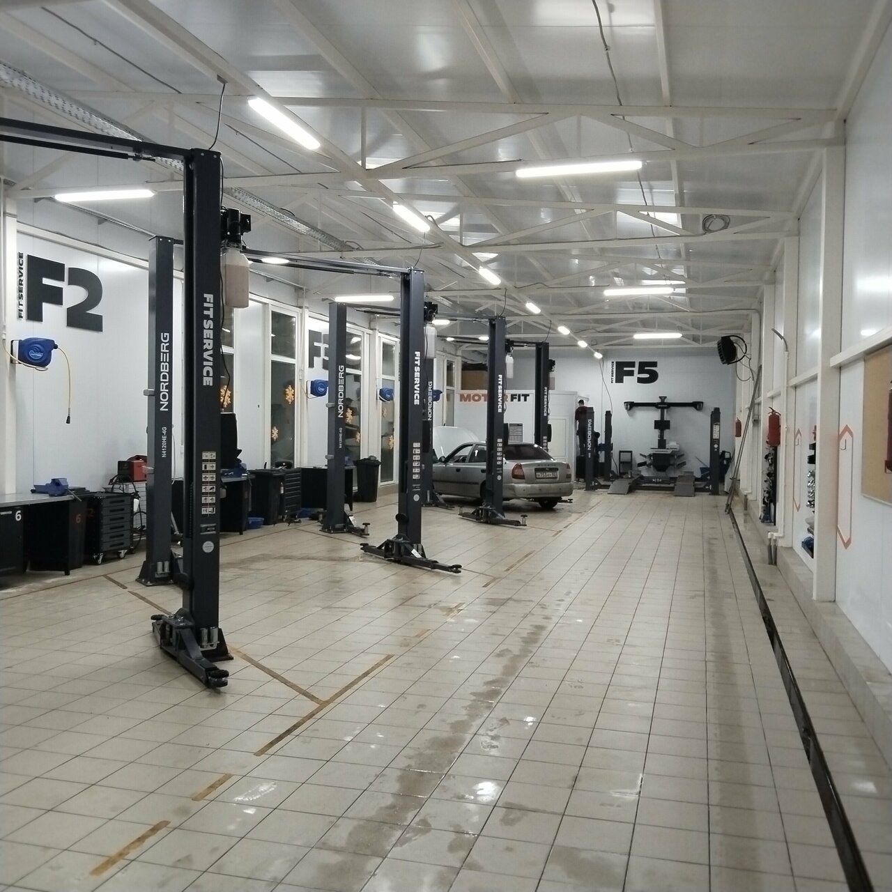 inside