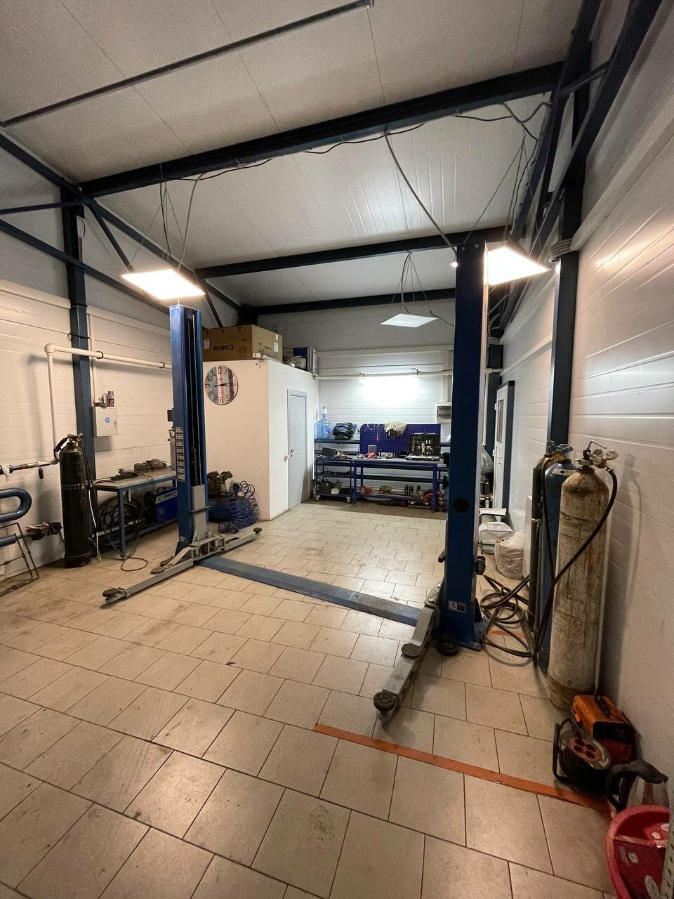 inside