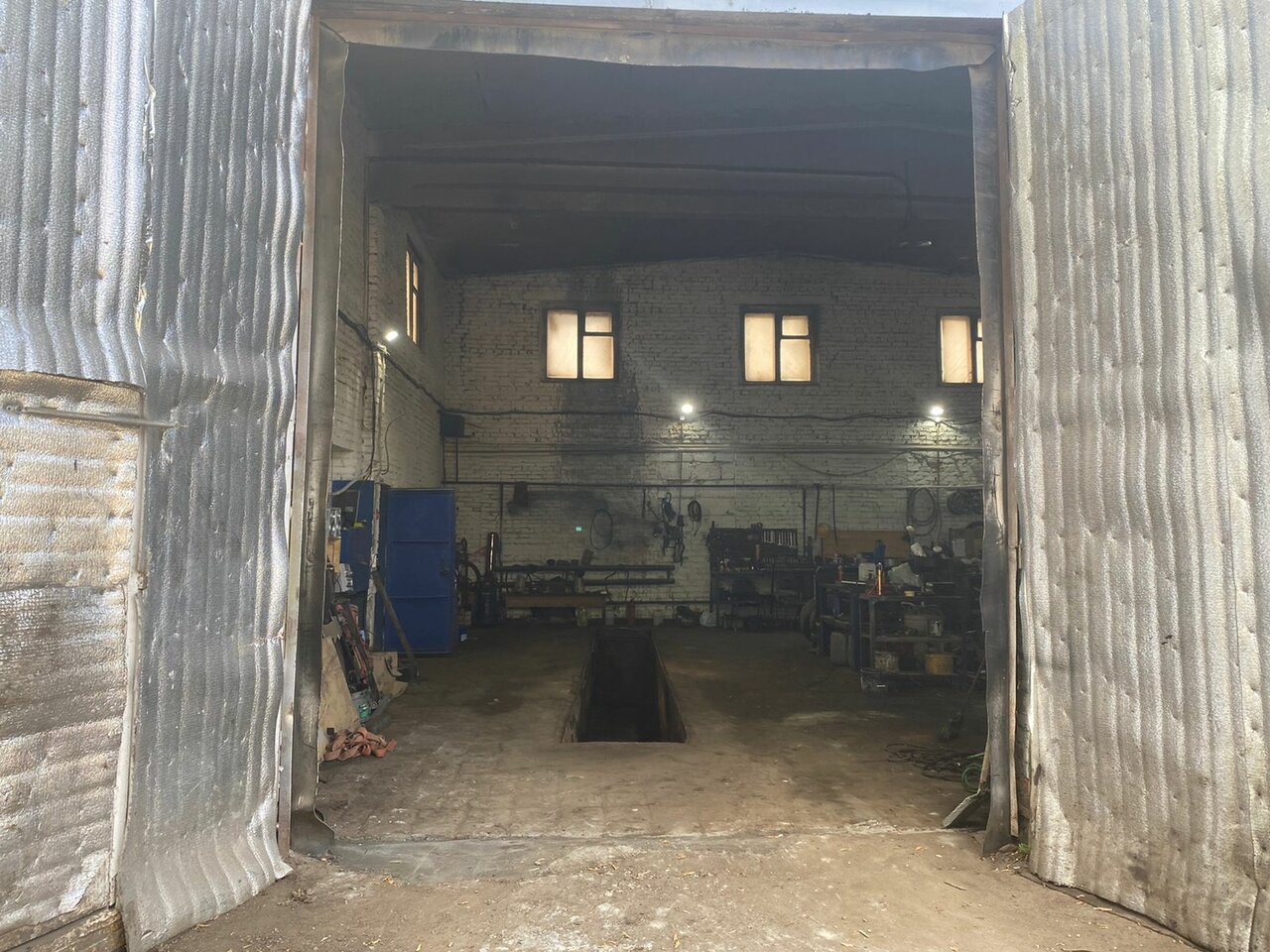 inside