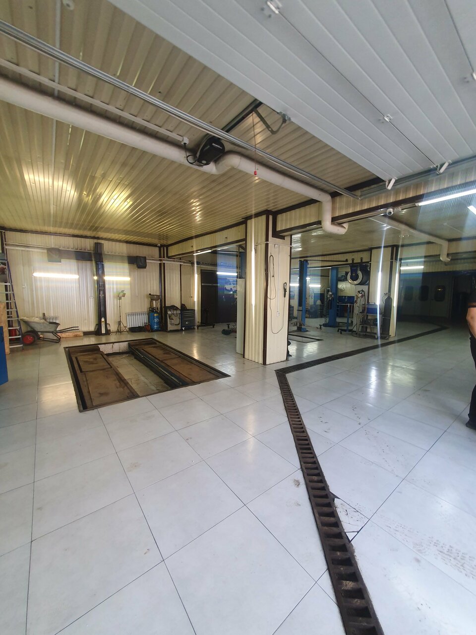 inside