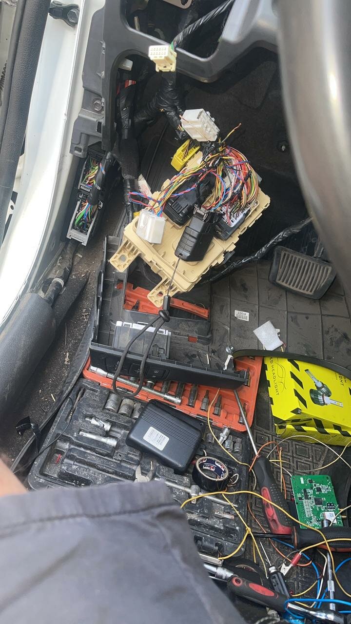 inside
