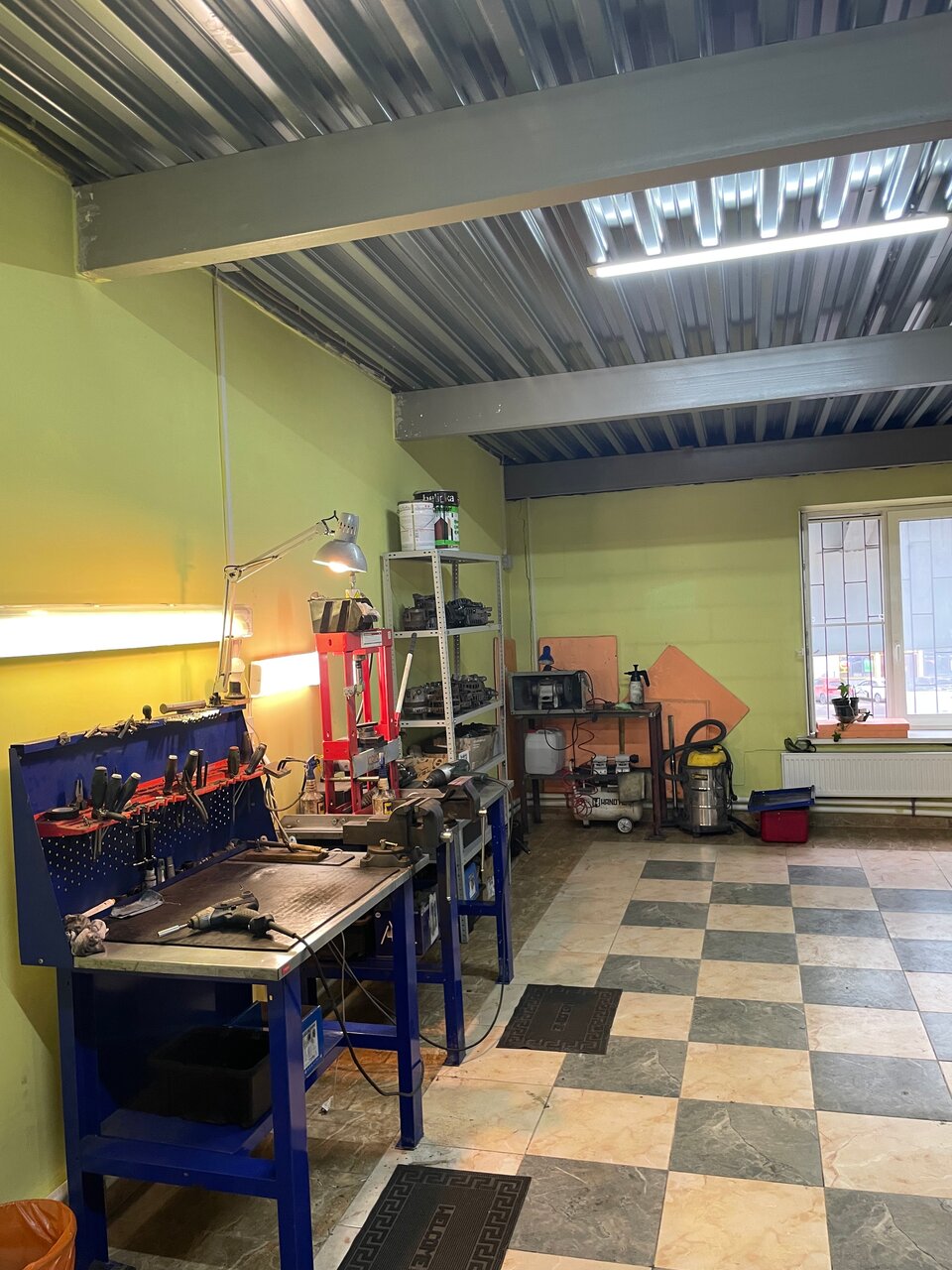 inside