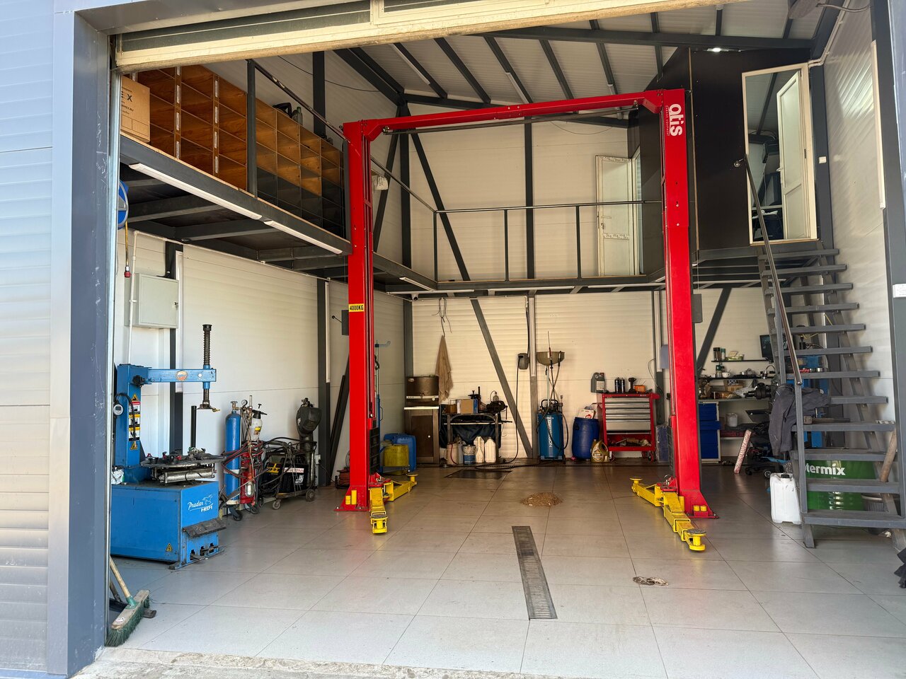 inside