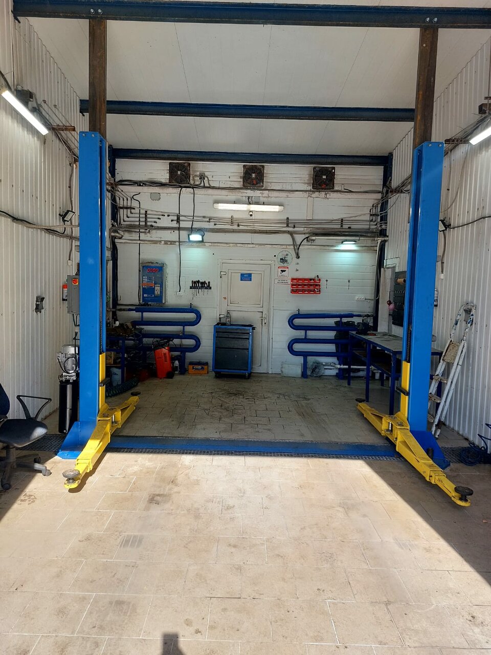 inside