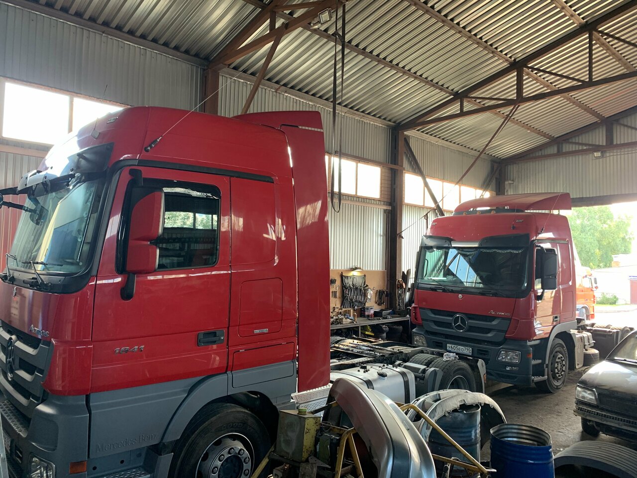 inside