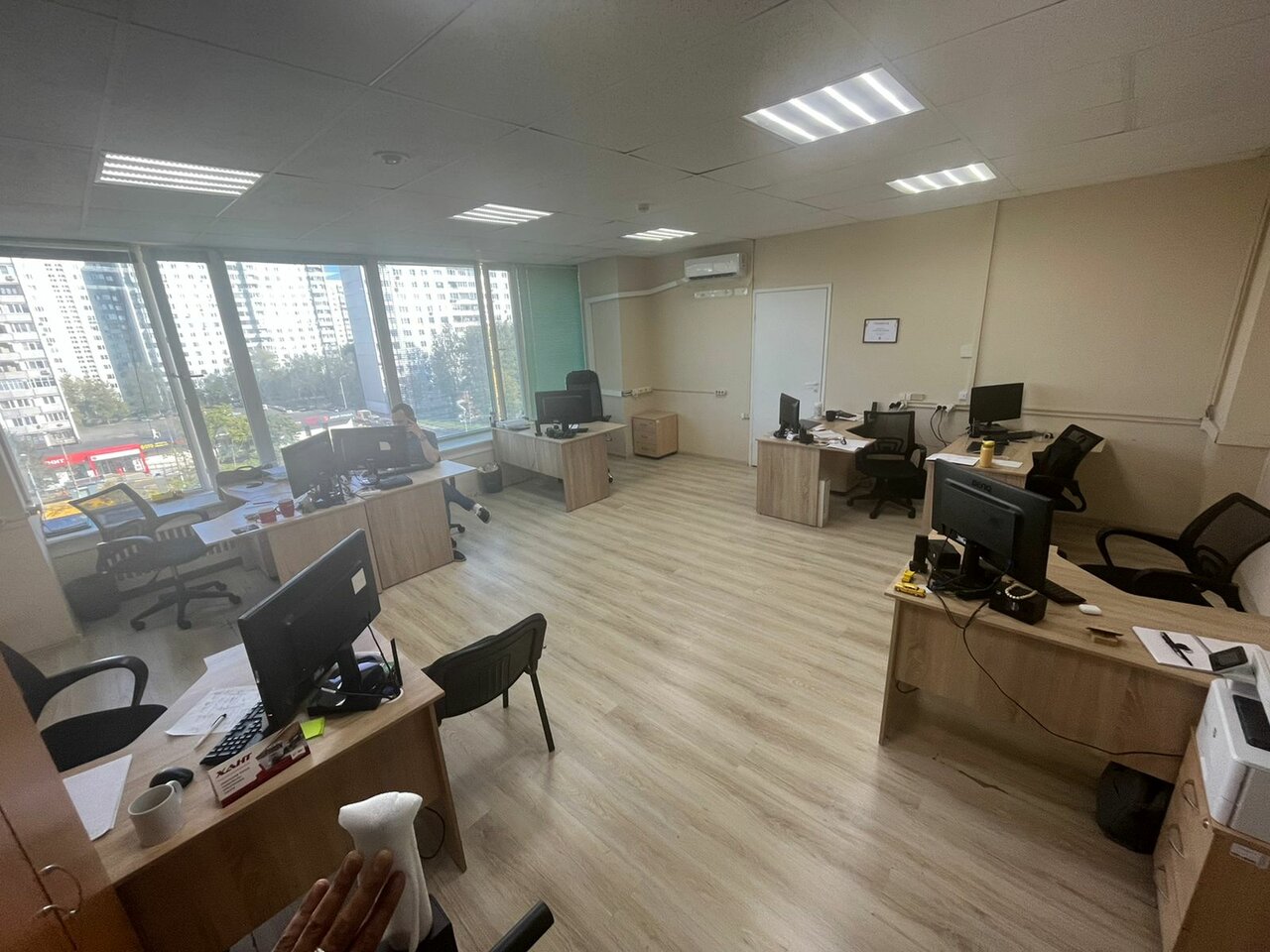 inside