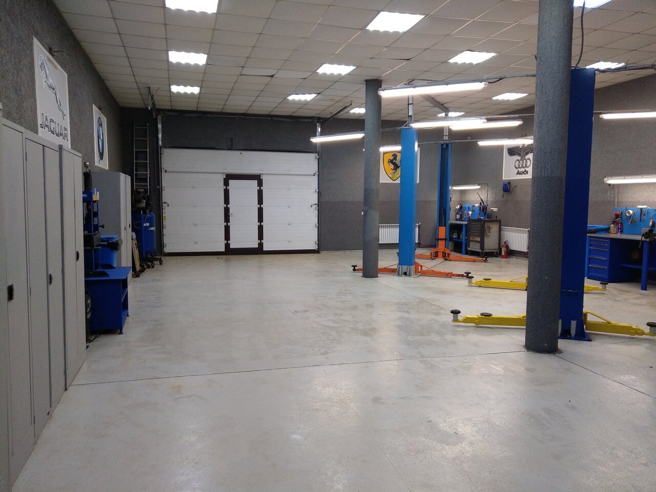 inside