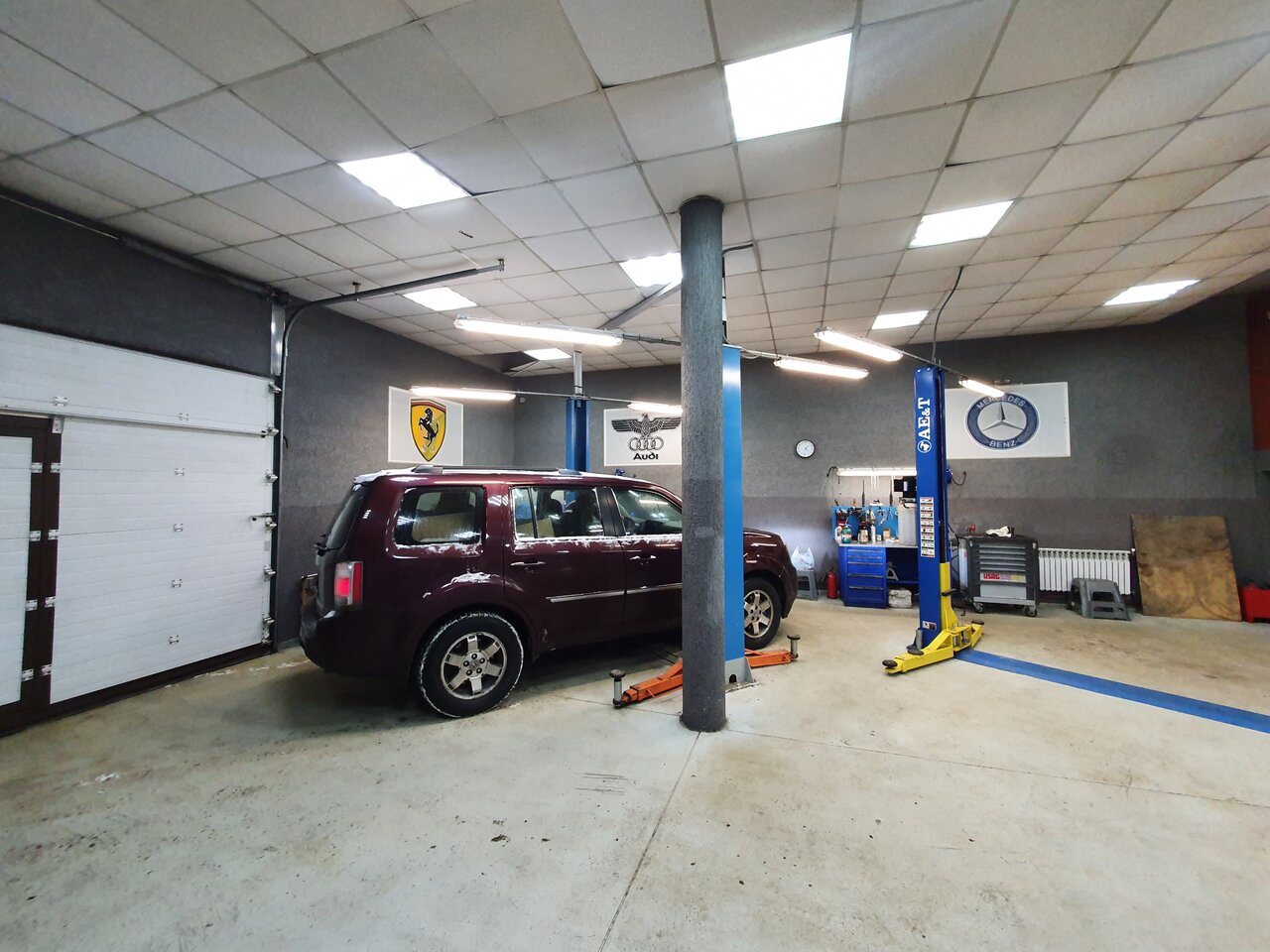 inside