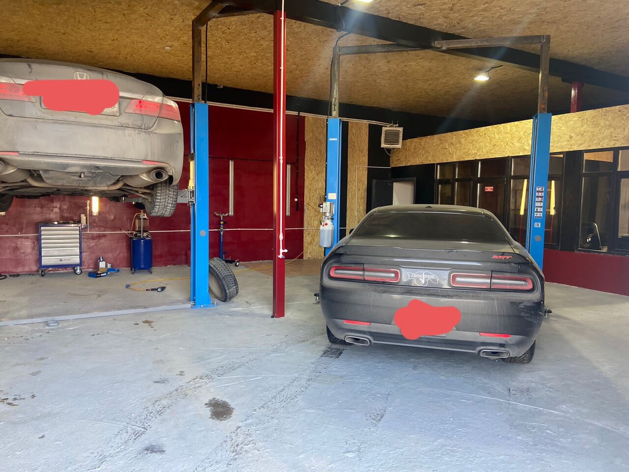 inside