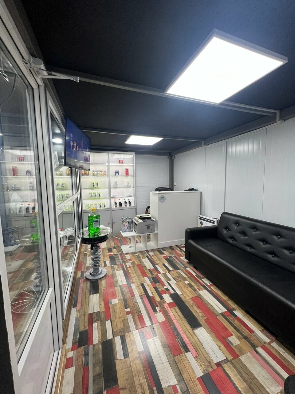 inside