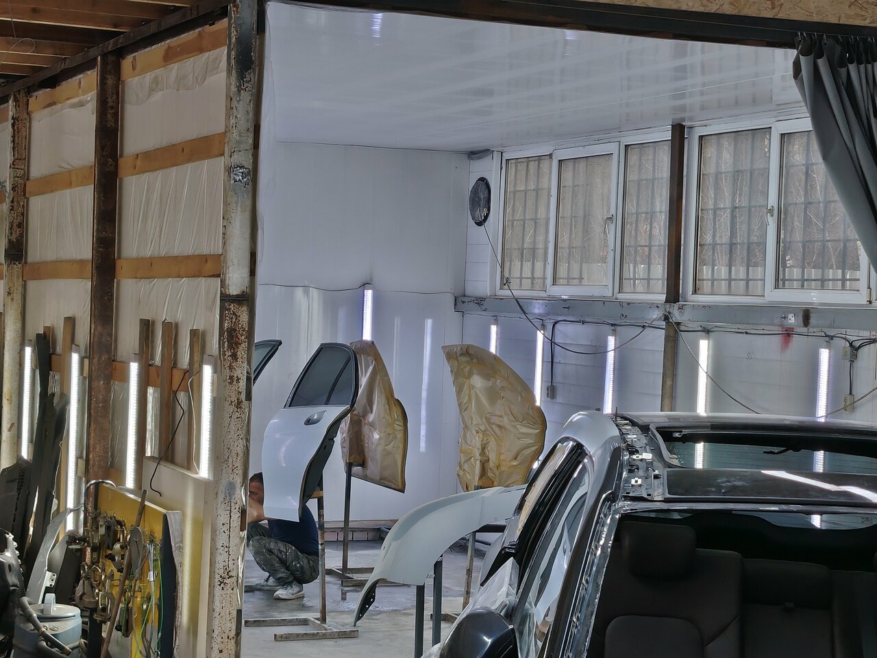 inside