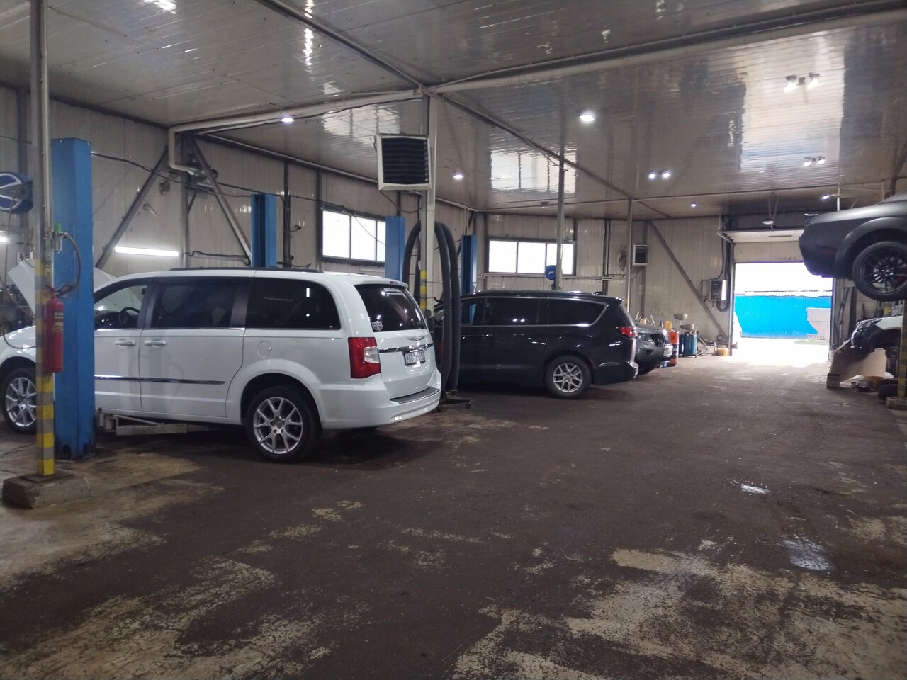 inside