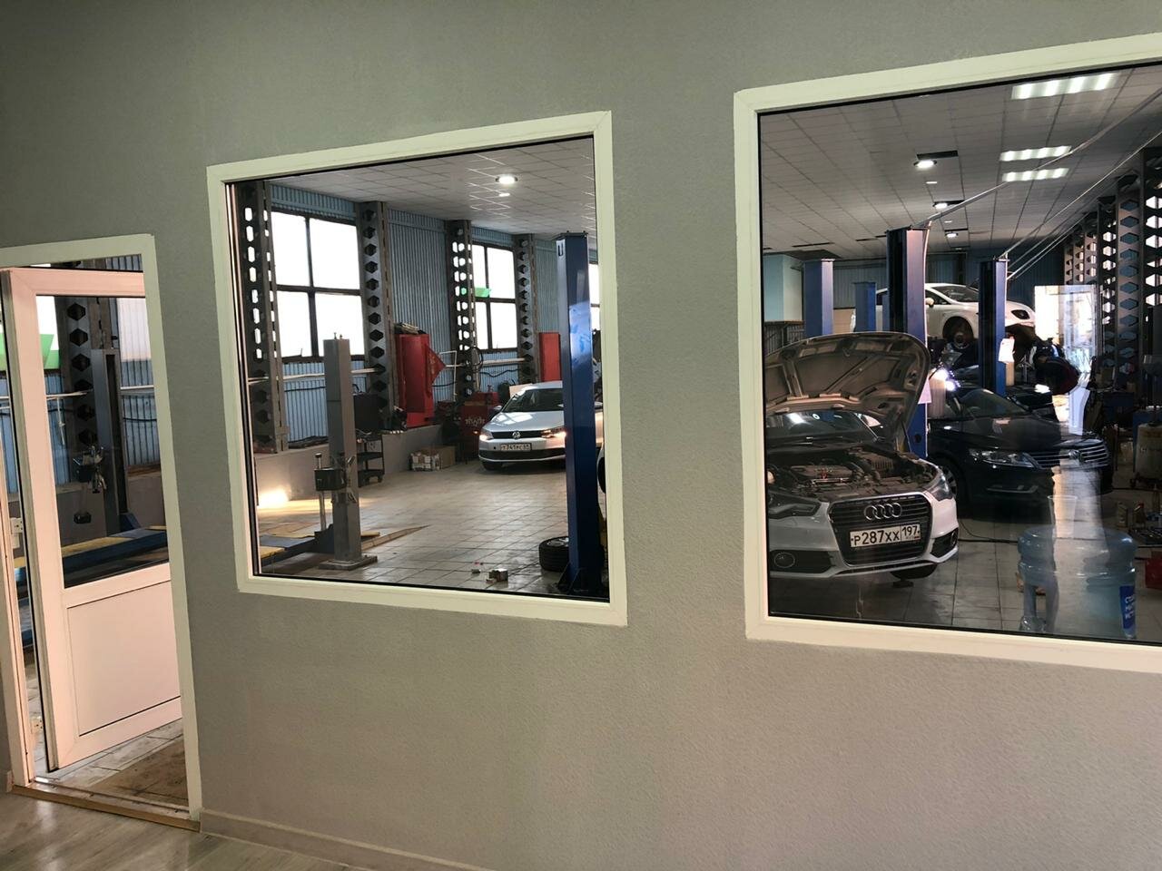 inside
