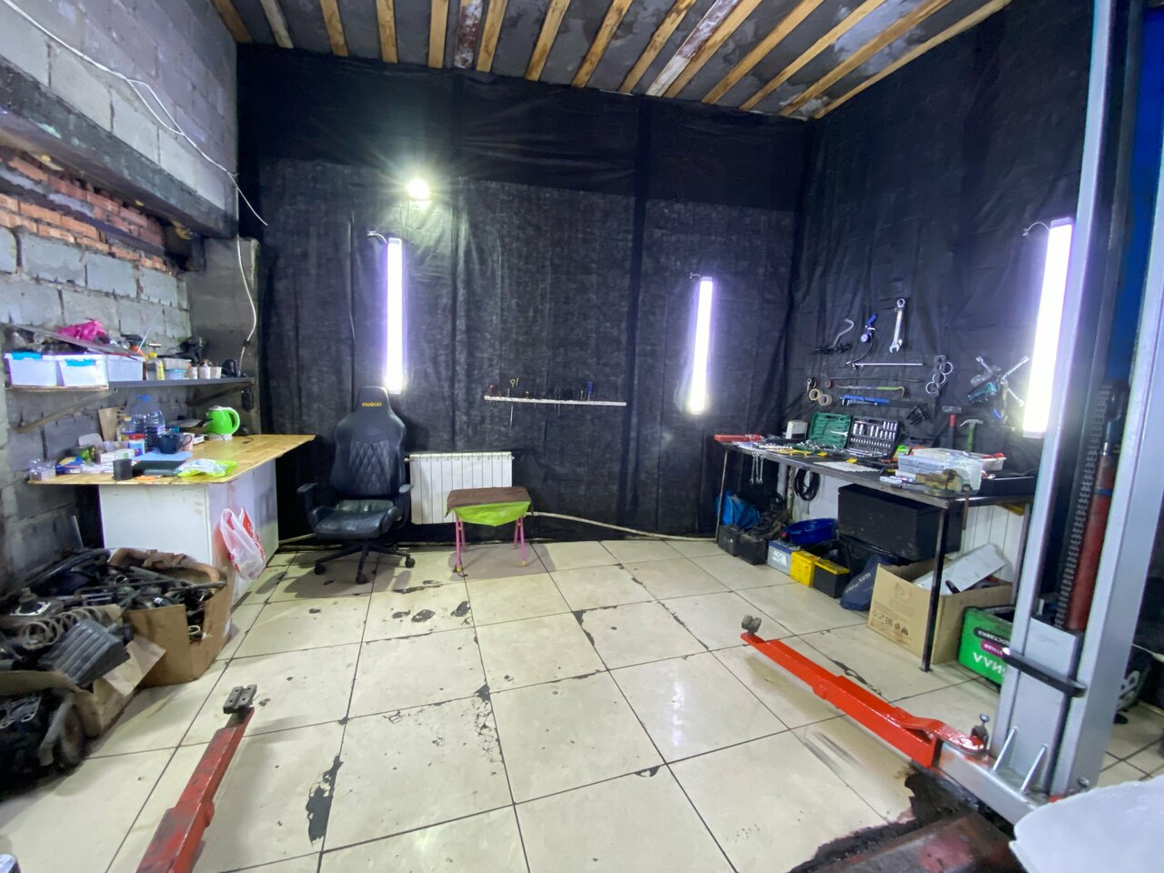 inside