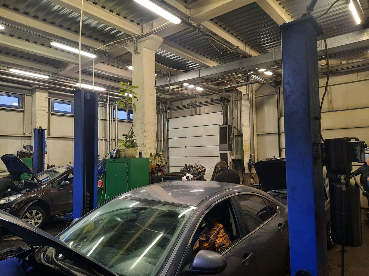 inside