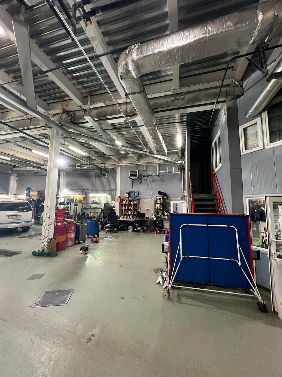 inside
