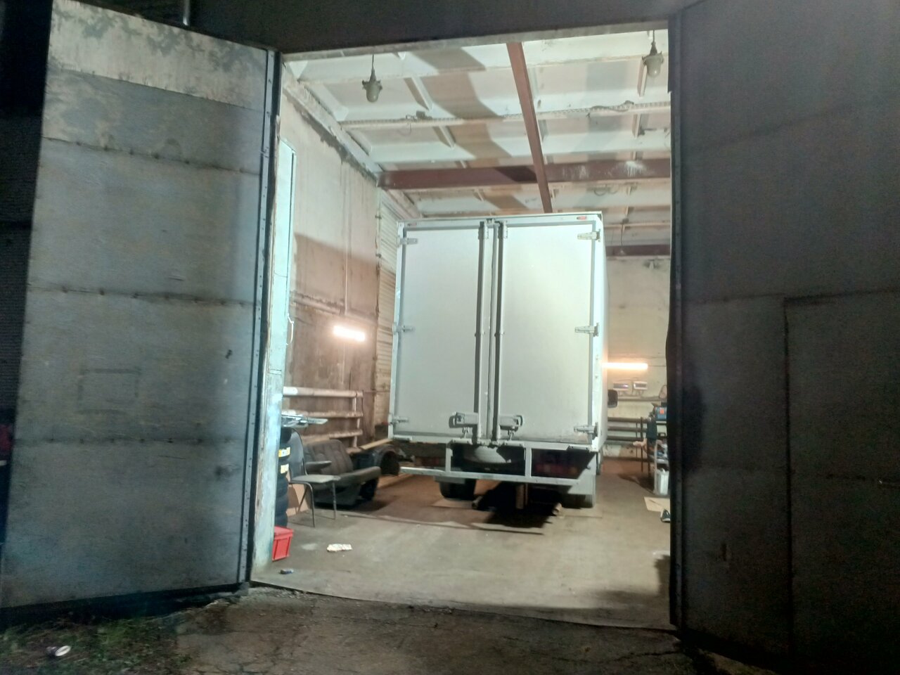 inside