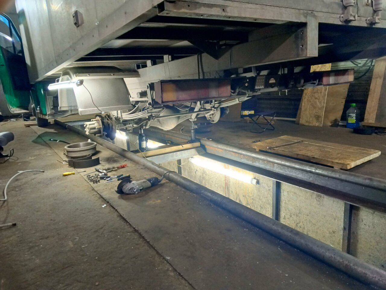 inside