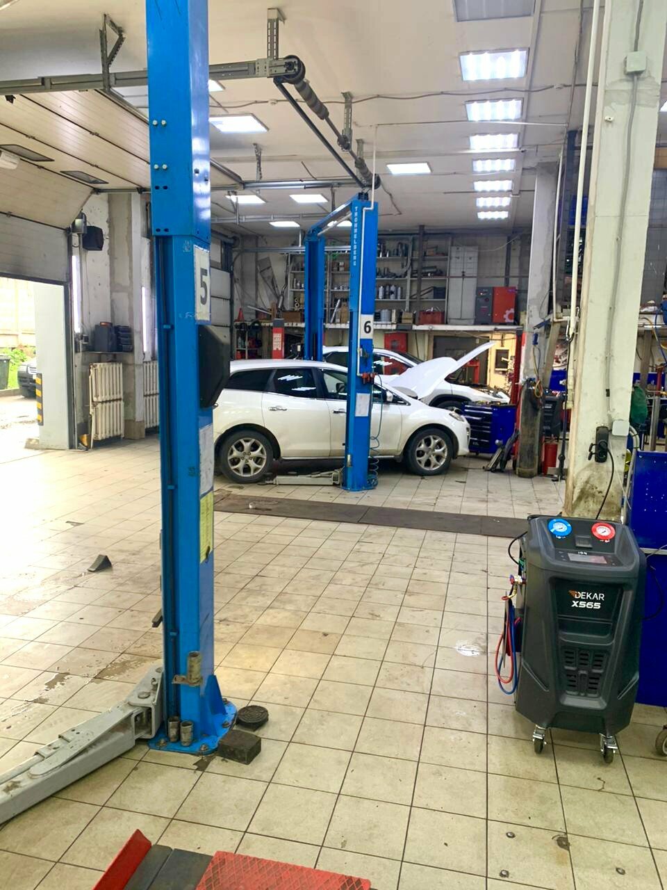 inside