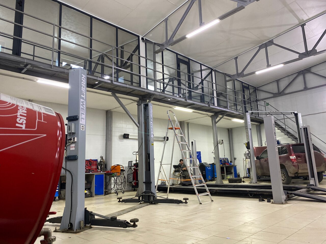 inside