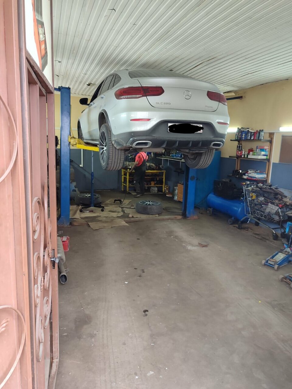 inside
