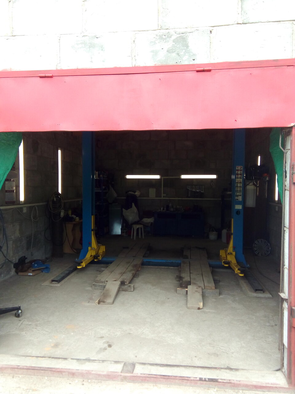inside