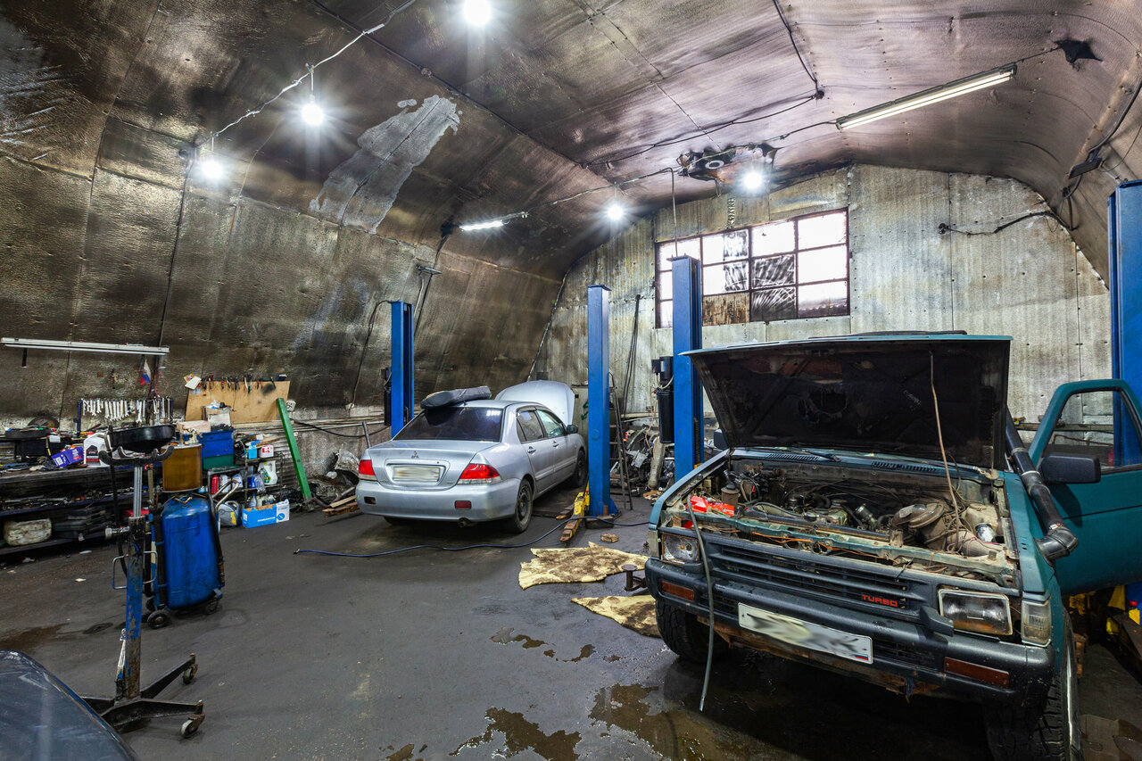 inside