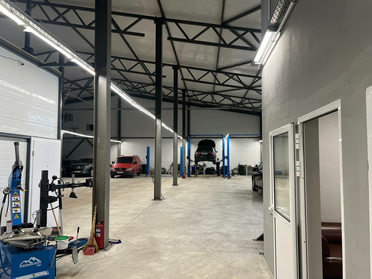 inside