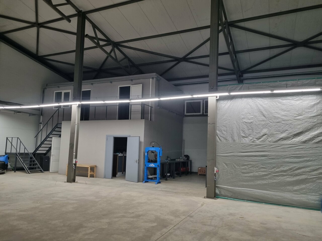 inside
