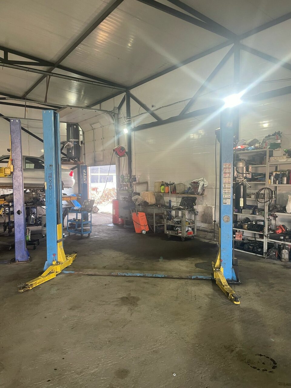 inside