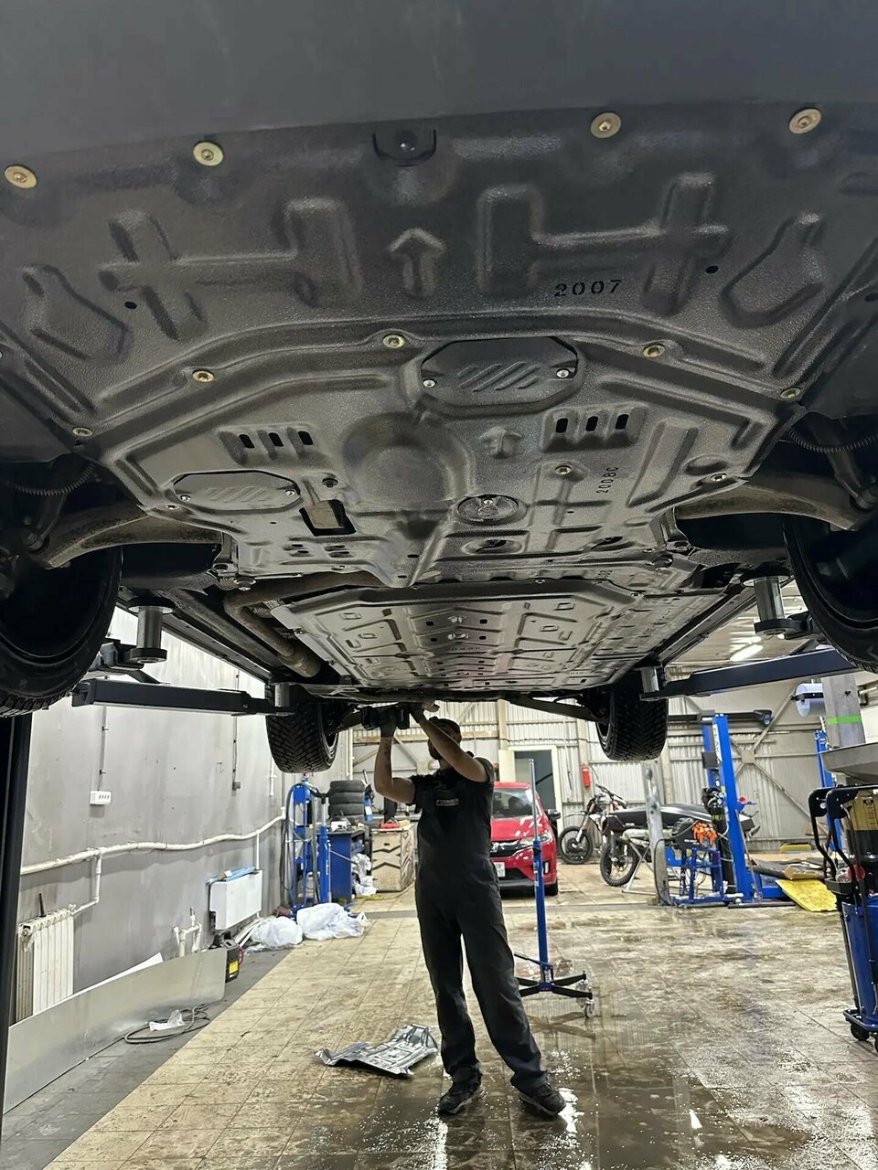 inside