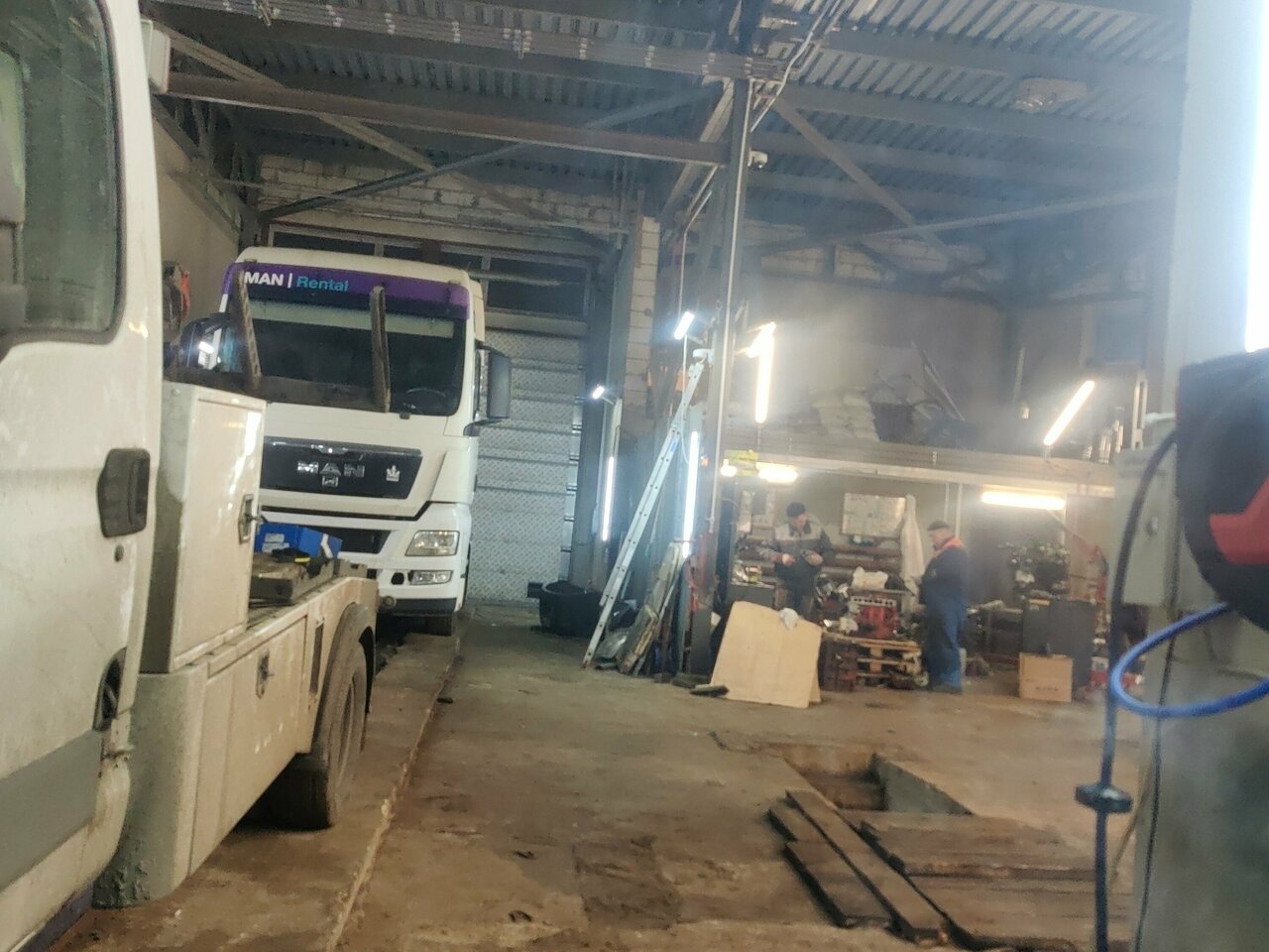 inside