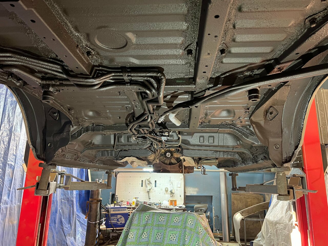 inside