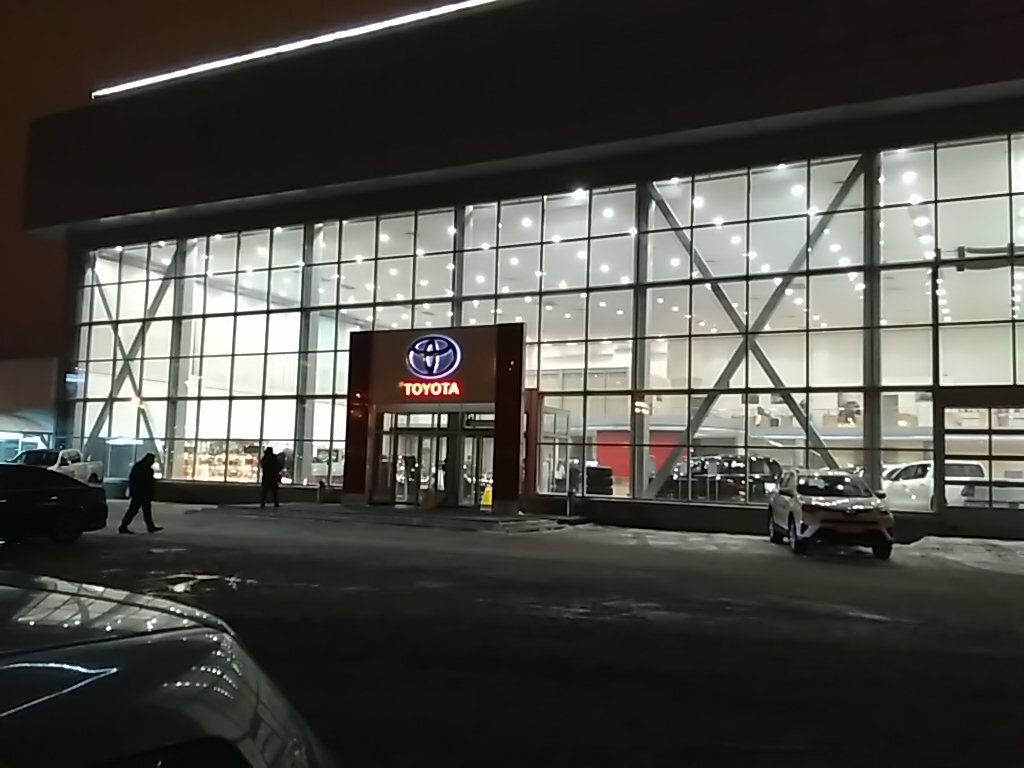 outside