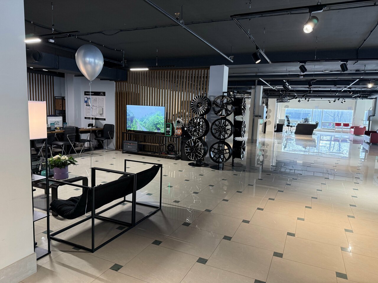 inside