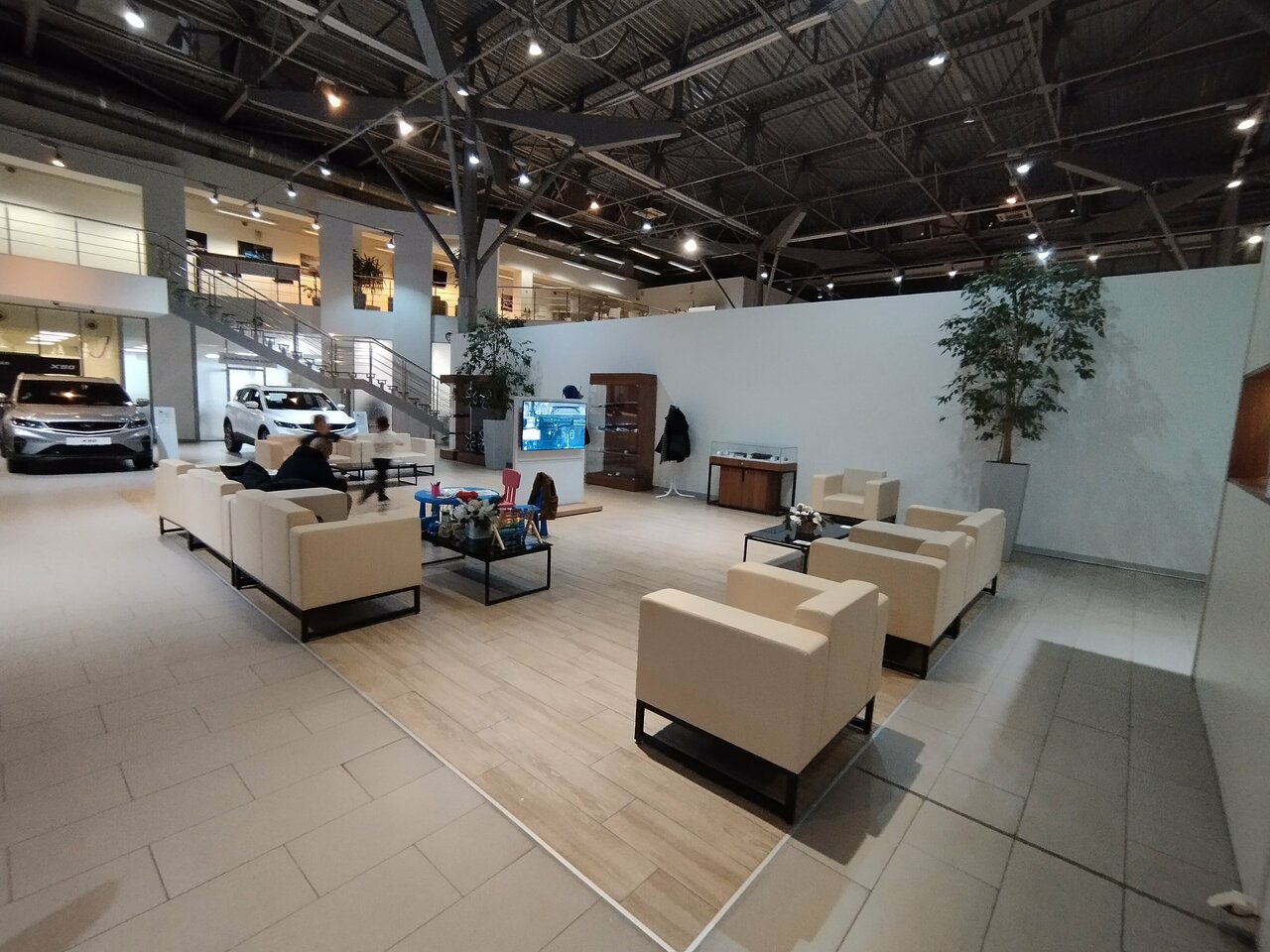 inside