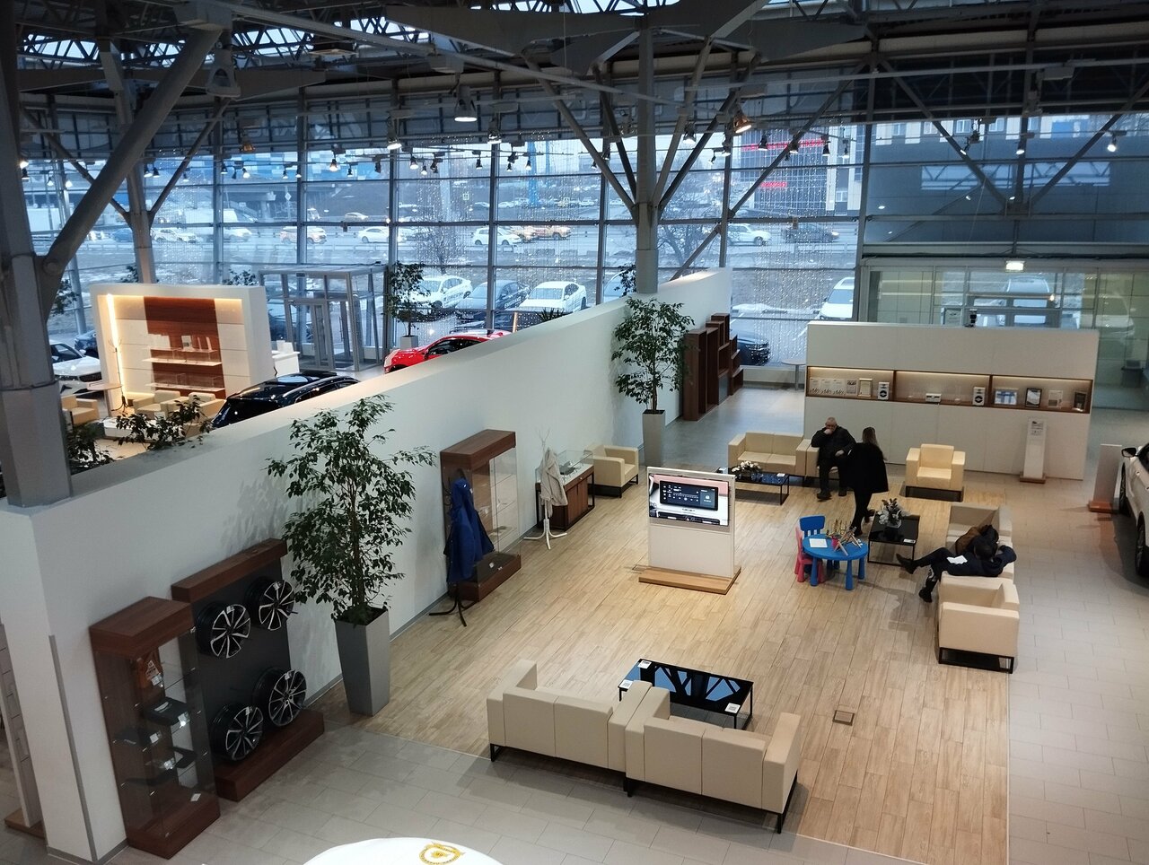 inside