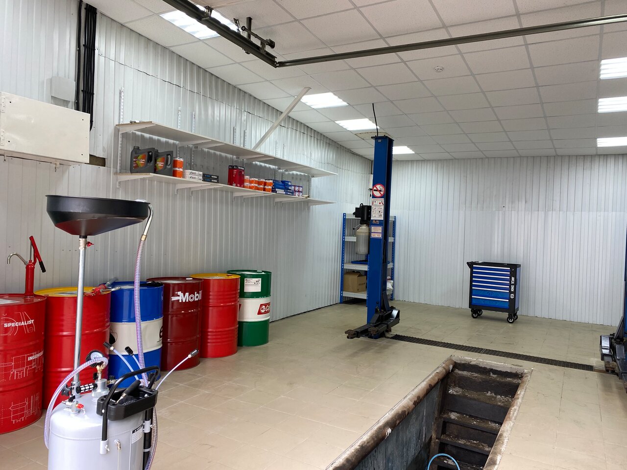 inside