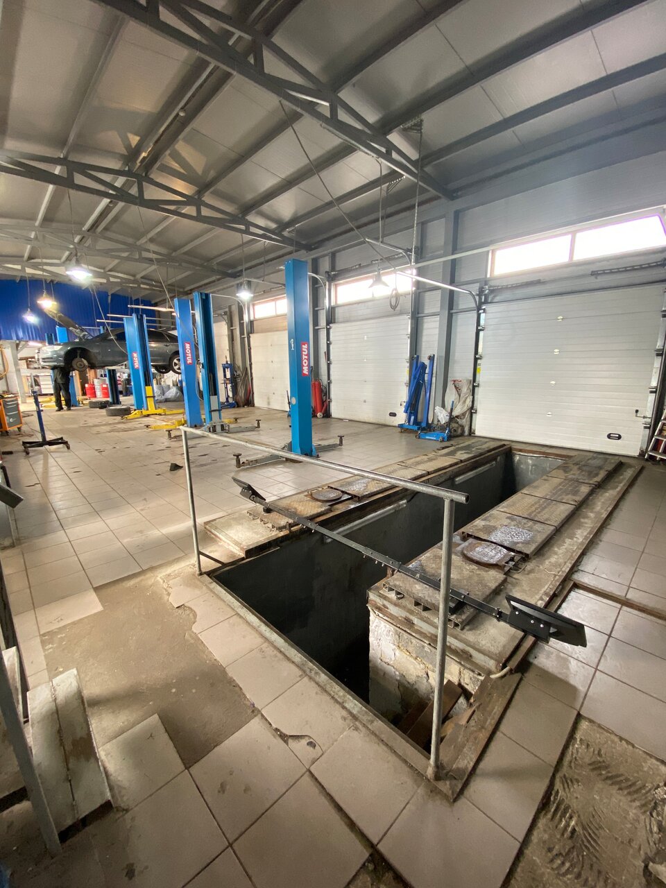 inside